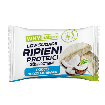 Why Nature Ripieni Coconut White Choc 17g