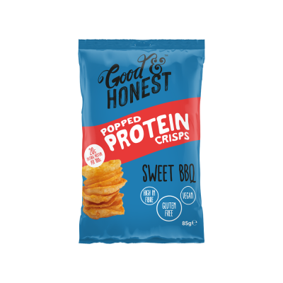 Good & Honest Protein Crisps Sweet BBQ 85g