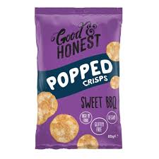 Good & Honest Popped Crisps Sweet BBQ 85g