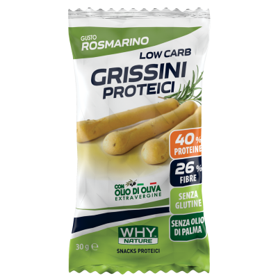 Why Nature Grissini Low Carb Rosemarie