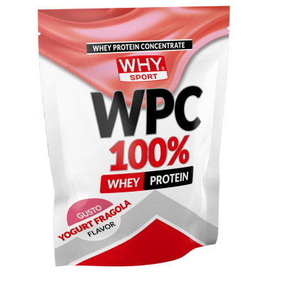 Why Sport Whey Protein Yogurt & Strawberry 1kg