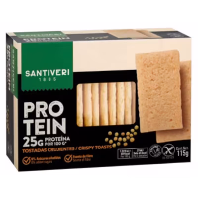 Santiveri Protein Toast 115g