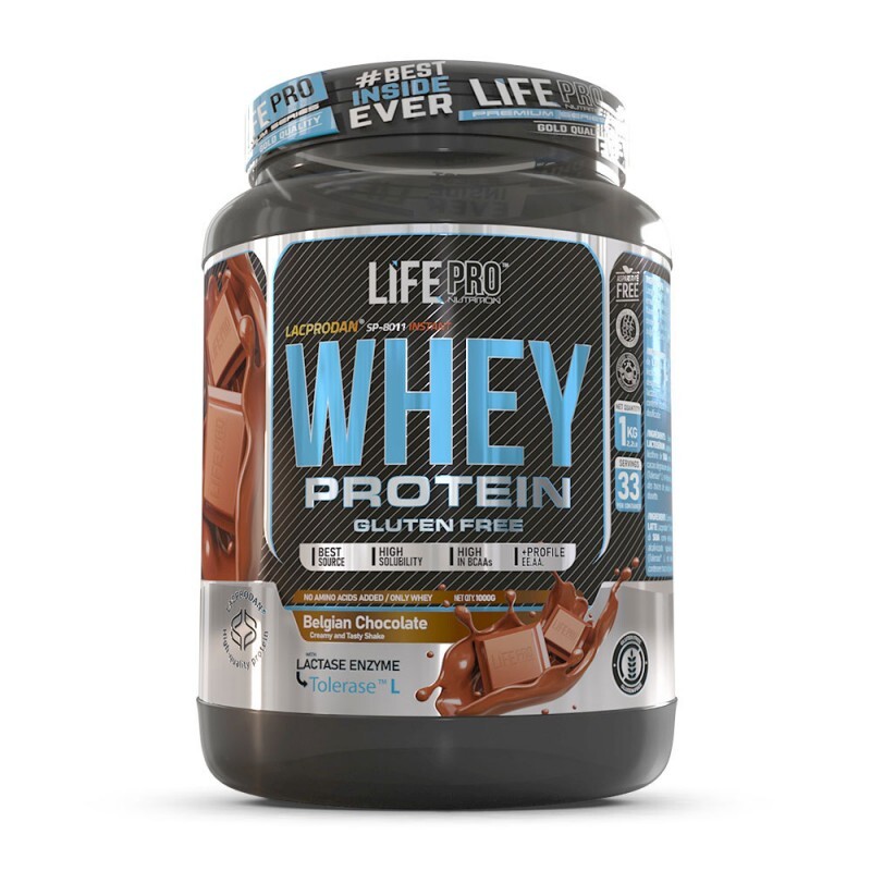 Life Pro Whey Protein  Belgian Chocolate 1kg