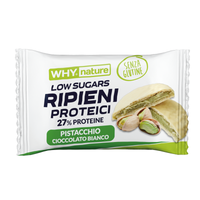 Why Nature Ripieni White Chocolate Pistacchio 17g