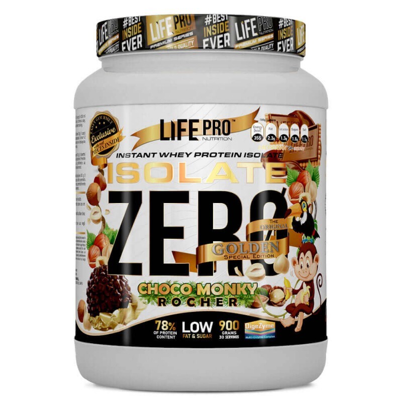 Life Pro Isolate Zero Gourmet Choco Monky Rocher 900g