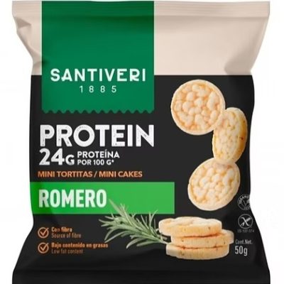 Santiveri Protein Rosemary Mini Cakes 50g