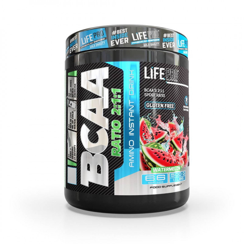 Life Pro Bcaa 2:1:1 Watermelon 500g