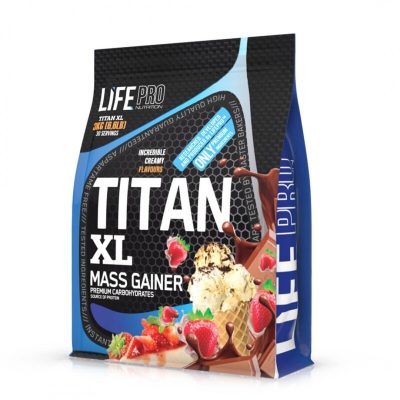 Life Pro Titan XL Mass Gainer Strawberry 3kg