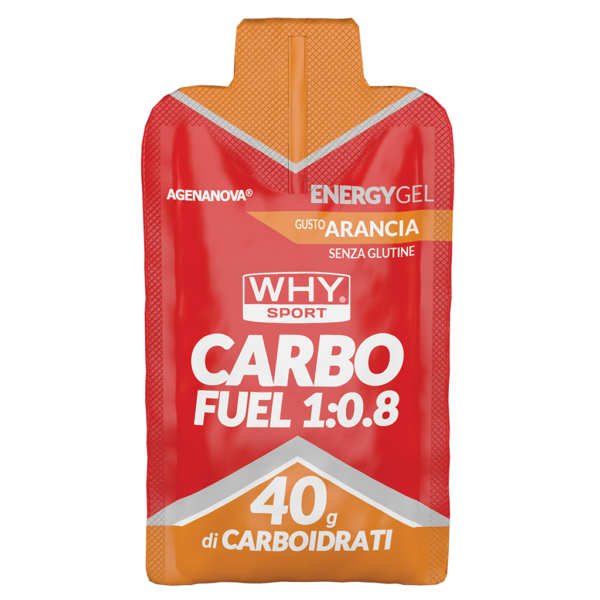 Why Sport Carbo Fuel 1:0:8 Orange Flavor 60ml