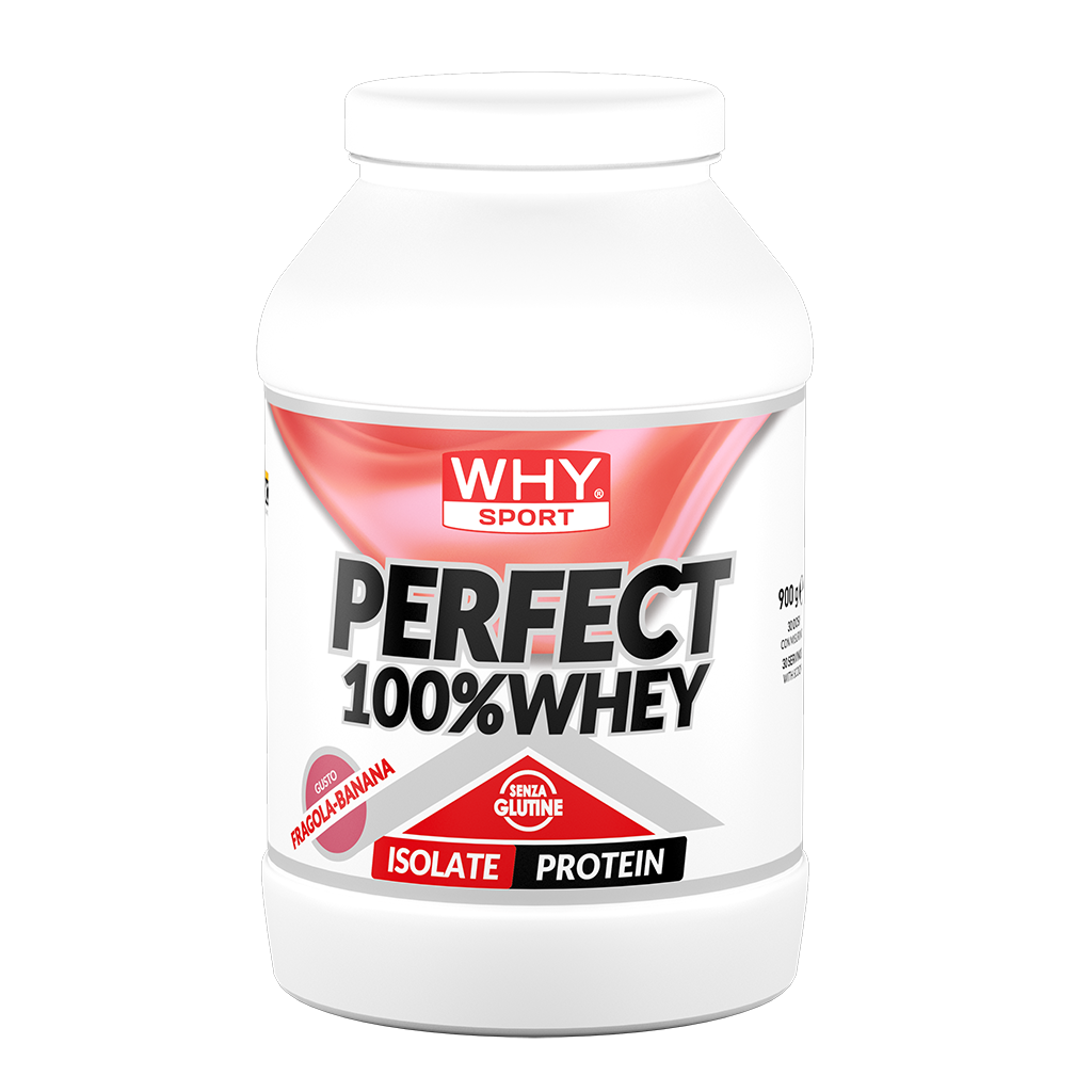 PERFECT 100% WHEY ISOLATE STRAW/BANANA 900G