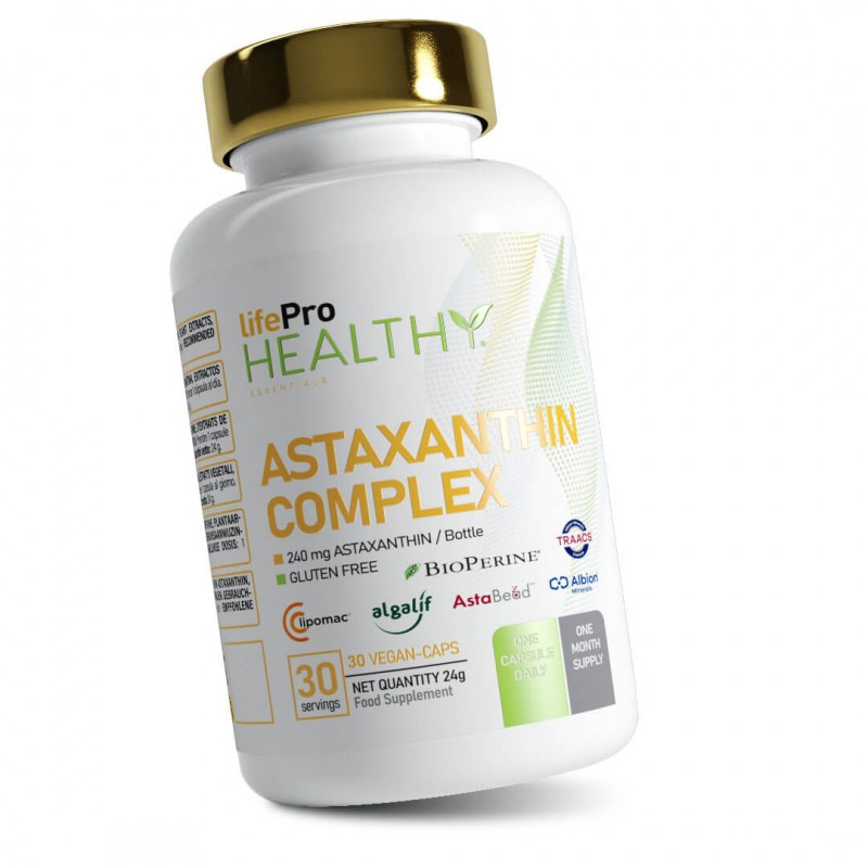 Life Pro Astaxanthin Complex 30 Vegancaps - Image 2