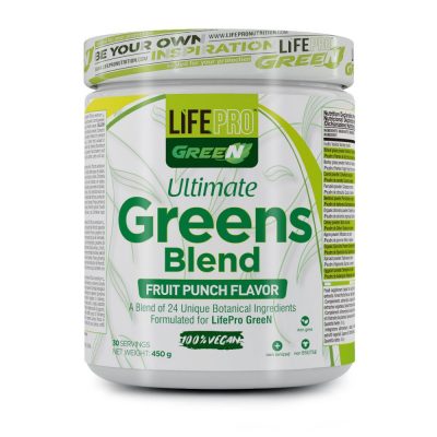 Life Pro Ultimate Greens Fruit Punch 400g