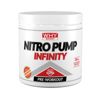 WHY SPORT NITRO PUMP INFINITY PRE WORKOUT ORANGE 200g