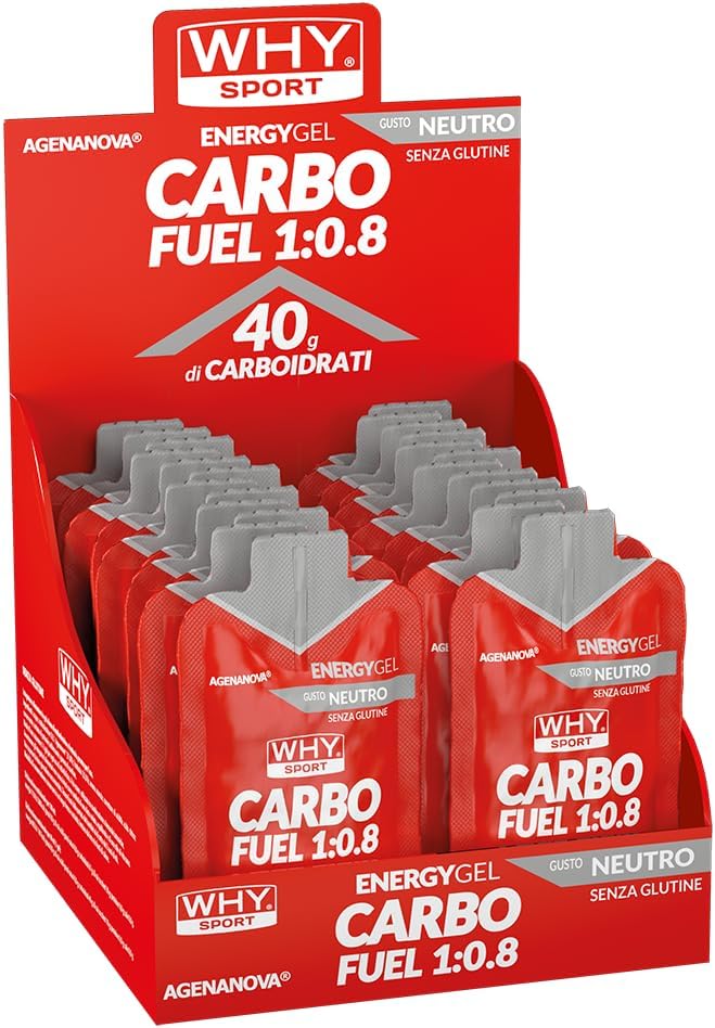 Why Sport Carbo Fuel Gel Box by 17 (2 flavours)