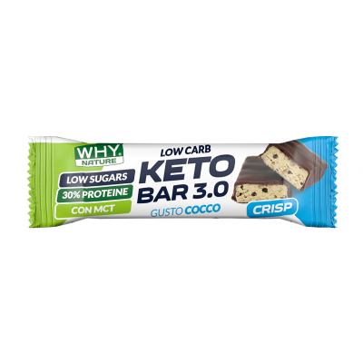 Why Nature Keto Bar 3.0 Coconut
