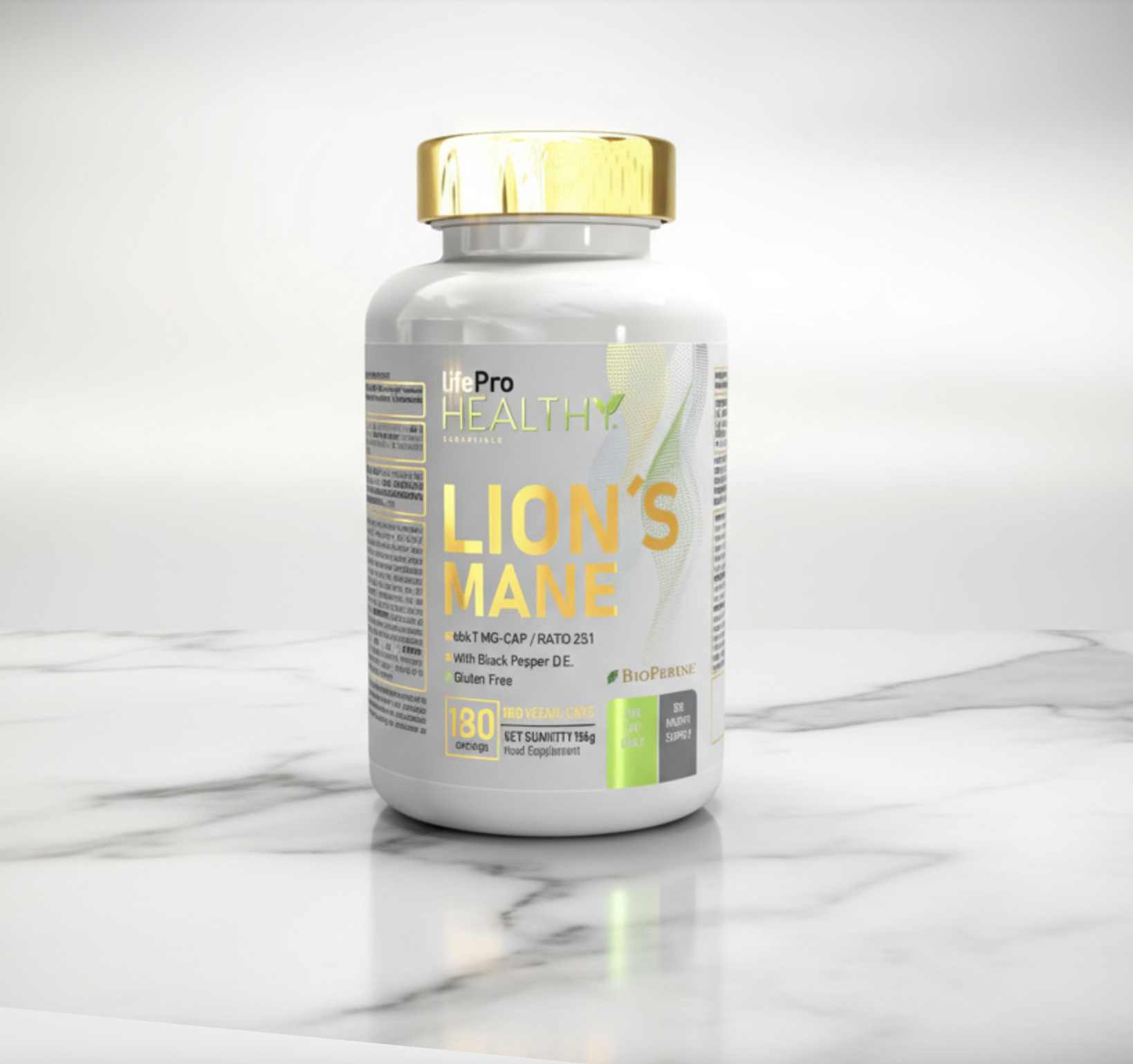 Life Pro Lion's Mane 180 vegancaps