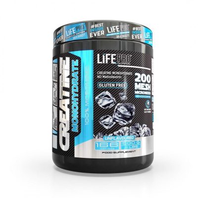 LIFE PRO CREATINE UNFLAVOURED 500G